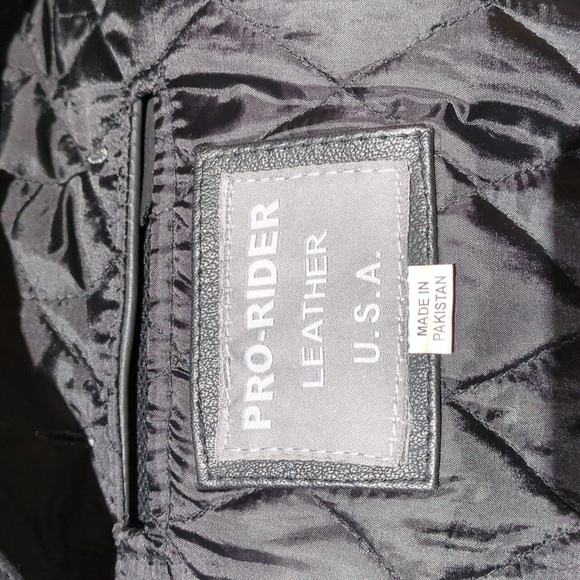 Motorcycle full Leather mens leather Coat jacket w/ gun pocket USA 🇺🇸 - Picture 11 of 14